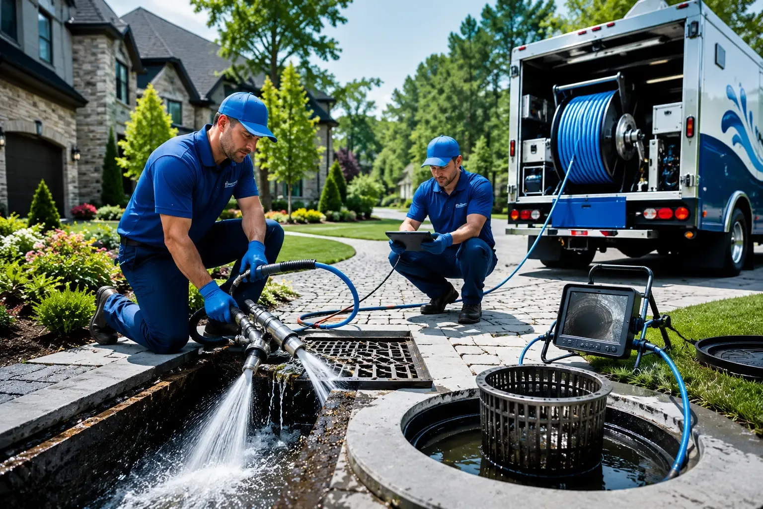 Local outdoor drain cleaning professionals in Albert, OK